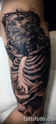 fotó egy csontváz tetoválásról, kelt 2017. augusztus 28 -án №110 - tetováló csontváz -