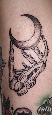 fotó egy csontváz tetoválásról, kelt 2017.08.28., 002 - tetováló csontváz -