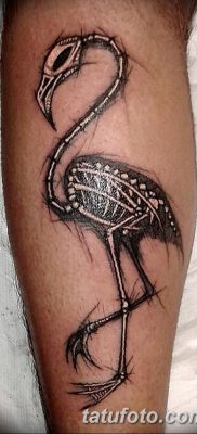 fotó egy csontváz tetoválásról, kelt 2017. augusztus 28 -án №008 - tetováló csontváz -