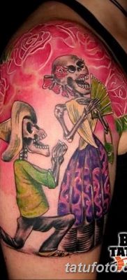 fotó egy csontváz tetoválásról, kelt 2017. 08. 28 -án №043 - tetováló csontváz -