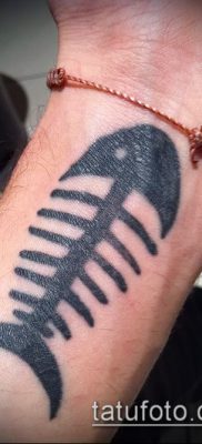 Fotó halcsontváz tetoválásról - példa rajz - 30052017 - példa - 006 Halcsontváz tetoválás