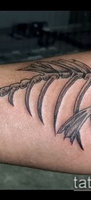 Fotó halcsontváz tetoválásról - példa rajz - 30052017 - példa - 008 Halcsontváz tetoválás