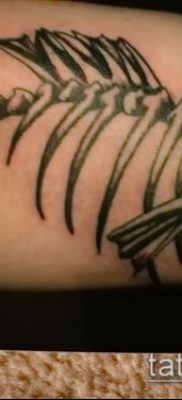 Fotó halcsontváz tetoválásról - példa rajz - 30052017 - példa - 009 Halcsontváz tetoválás