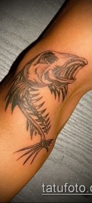 Fotó halcsontváz tetoválásról - példa rajz - 30052017 - példa - 012 Halcsontváz tetoválás