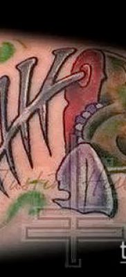 Fotó halcsontváz tetoválásról - példa rajz - 30052017 - példa - 031 Halcsontváz tetoválás