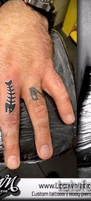 Fotó halcsontváz tetoválásról - példa rajz - 30052017 - példa - 032 Halcsontváz tetoválás