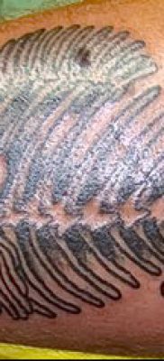 Fotó halcsontváz tetoválásról - példa rajz - 30052017 - példa - 056 Halcsontváz tetoválás