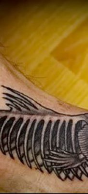 Halcsontváz tetoválás - példa rajz - 30052017 - példa - 057 Halváz tetoválás