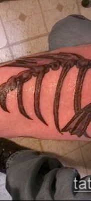 Fotó halcsontváz tetoválásról - példa rajz - 30052017 - példa - 058 Halcsontváz tetoválás