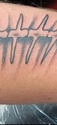 Fotó halcsontváz tetoválásról - példa rajz - 30052017 - példa - 064 Halcsontváz tetoválás