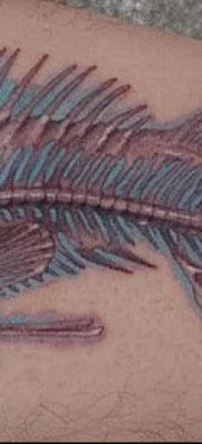 Halcsontváz tetoválás - példa rajz - 30052017 - példa - 069 Halváz tetoválás