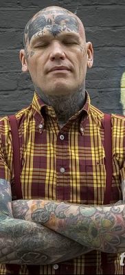 Fotó a skinhead tetoválásról 2018. 07. 31 -én №040 - skinheadek tetoválása -