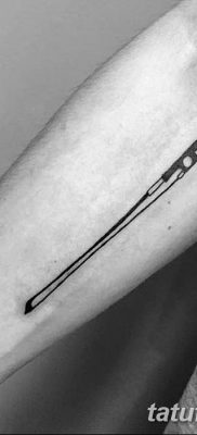 fotó tetoválás Hegedű kelt 2017.12.26. №045 - tetoválás hegedű -