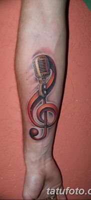 fotó tetoválás Hegedű kelt 2017.12.26. №053 - tetováló hegedű -