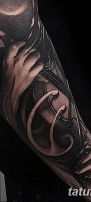 fotó tetoválás Hegedű kelt 2017.12.26. №07 - tetoválás hegedű -