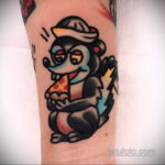 صورة وشم مع ظربان 03/28/2021 №522 - وشم الظربان -