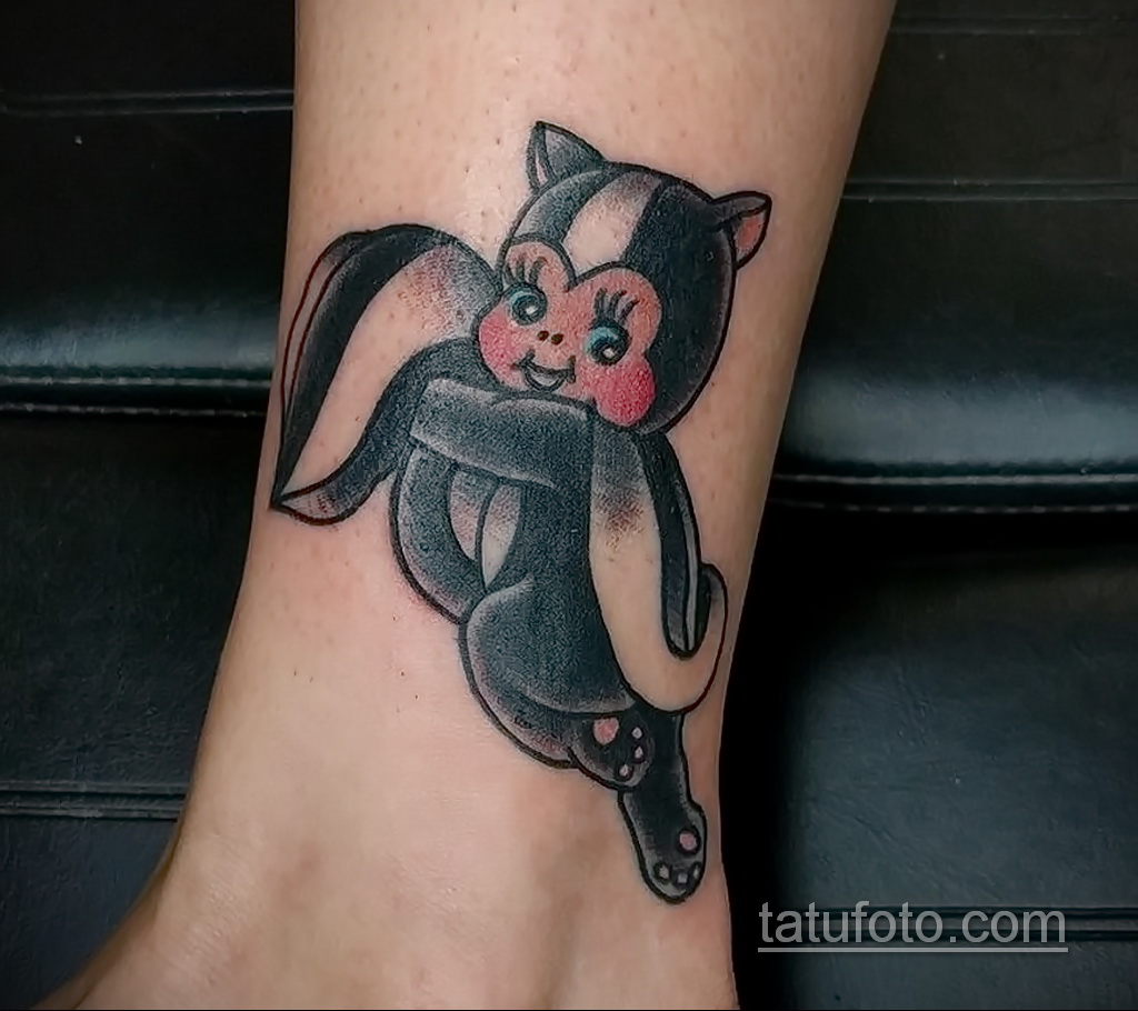 صورة وشم مع ظربان 03/28/2021 №423 - وشم الظربان -