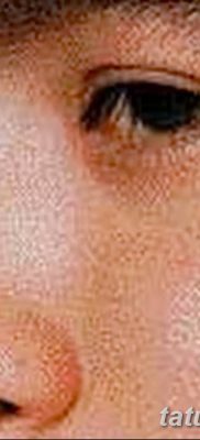 fotó szakadásról az arcon tetoválás dátuma: 2018.04.16.