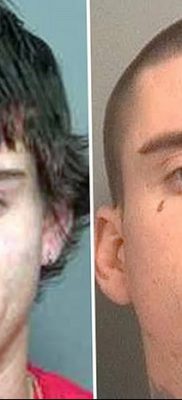 fotó egy könnycsepp tetoválásról az arcon, 2018.04.16. №021 - tetoválás szakadás az arcán -