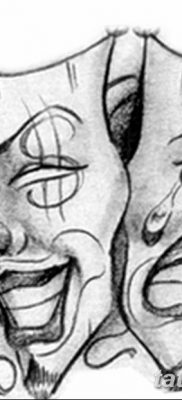 Fotó a tetoválásról most nevetni sírni később 2018.08.17. №012 - Mosolyogj most sírj később -