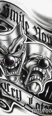 Fotó a tetoválásról most nevetni sírni később 2018.08.17. №017 - Mosolyogj most sírj később -