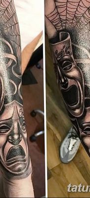 Fotó a tetoválásról most sírjon később 2018. 08. 17. №023 - Mosolyogj most sírj később -