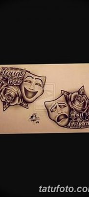 Fotó a tetoválásról most nevetni sírni később 2018.08.17 №031 - Mosolyogj most sírj később -