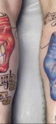 Fotó a tetoválásról most nevetni sírni később 2018.08.17. №036 - Mosolyogj most sírj később -
