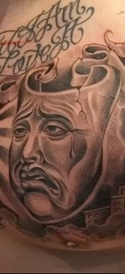 Fotó a tetoválásról most nevetni sírni később 2018.08.17. №037 - Mosolyogj most sírj később -