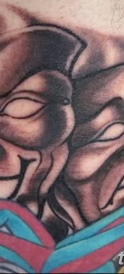 Fotó a tetoválásról most nevetni sírni később 2018.08.17. №068 - Mosolyogj most sírj később -