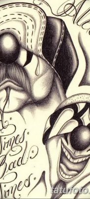 Fotó a tetoválásról most nevetni sírni később 2018.08.17. №074 - Mosolyogj most sírj később -