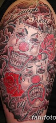 Fotó a tetoválásról most nevetni sírni később 2018.08.17. №081 - Mosolyogj most sírj később -