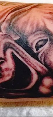 Fotó a tetoválásról most nevetni sírni később 2018.08.17. №089 - Mosolyogj most sírj később -