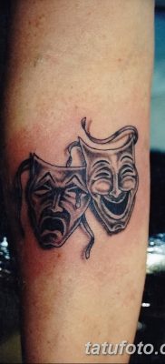 Fotó a tetoválásról most nevetni sírni később 2018.08.17 №090 - Mosolyogj most sírj később -