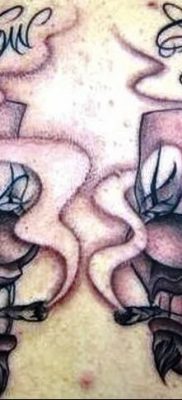 Fotó a tetoválásról most nevetni sírni később 2018.08.17. №091 - Mosolyogj most sírj később -