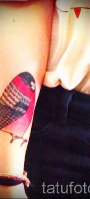 Az ötlet hűvös változata az ötletről, hogy egy képen látható tetoválást készítsünk egy bikócsőr -tetováláshoz - egy bejegyzéshez, amely a bullfinch tetoválás jelentőségéről szól