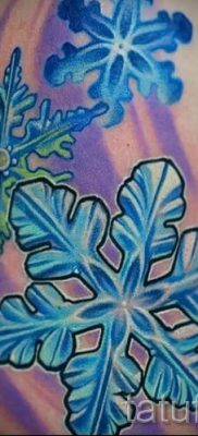 fotó egy hópehely tetoválásról egy cikkhez a hópehely tetoválás jelentéséről - tatufoto.ru - 57
