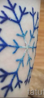 fotó egy hópehely tetoválásról egy cikkhez a hópehely tetoválás jelentéséről - tatufoto.ru - 56