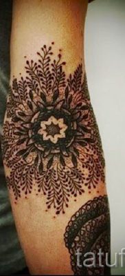 fotó egy hópehely tetoválásról egy cikkhez a hópehely tetoválás jelentéséről - tatufoto.ru - 52