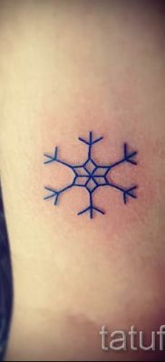 fotó egy hópehely tetoválásról a hópehely tetoválás jelentését bemutató cikkhez - tatufoto.ru - 44
