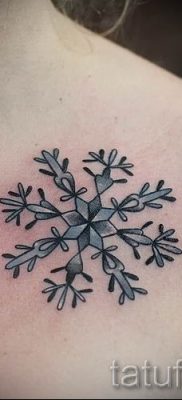 fotó egy hópehely tetoválásról egy cikkhez a hópehely tetoválás jelentéséről - tatufoto.ru - 43