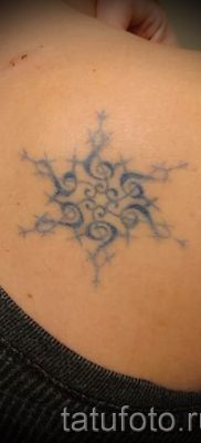 fotó egy hópehely tetoválásról egy cikkhez a hópehely tetoválás jelentéséről - tatufoto.ru - 24