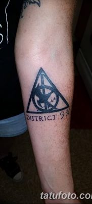 fotó tetoválás Mockingjay 2017.09.25 -től №004 - Tattoo Hunger Games -