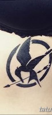 fotó tetoválás Mockingjay 2017. 09. 25 -től №007 - Tattoo Hunger Games -