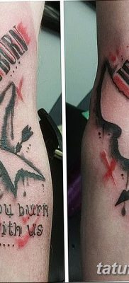 fotó a Mockingjay tetoválásról, 2017. 09. 25 -én, 020. sz. - Tattoo Hunger Games -