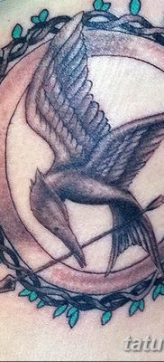 fotó tetoválás Mockingjay 2017. 09. 25 -től №026 - Tattoo Hunger Games -