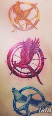 fotó tetoválás Mockingjay 2017. 09. 25 -től №027 - Tattoo Hunger Games -