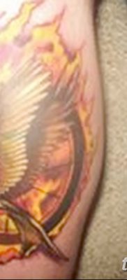 fotó tetoválás Mockingjay 2017. 09. 25 -től №031 - Tattoo Hunger Games -