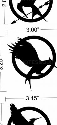 fotó a Mockingjay tetoválásról, 2017. 09. 25 -én, 040. sz. - Tattoo Hunger Games -