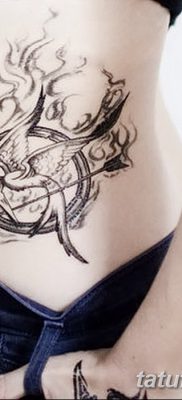 fotó tetoválás Mockingjay 2017. 09. 25 -től №057 - Tattoo Hunger Games -